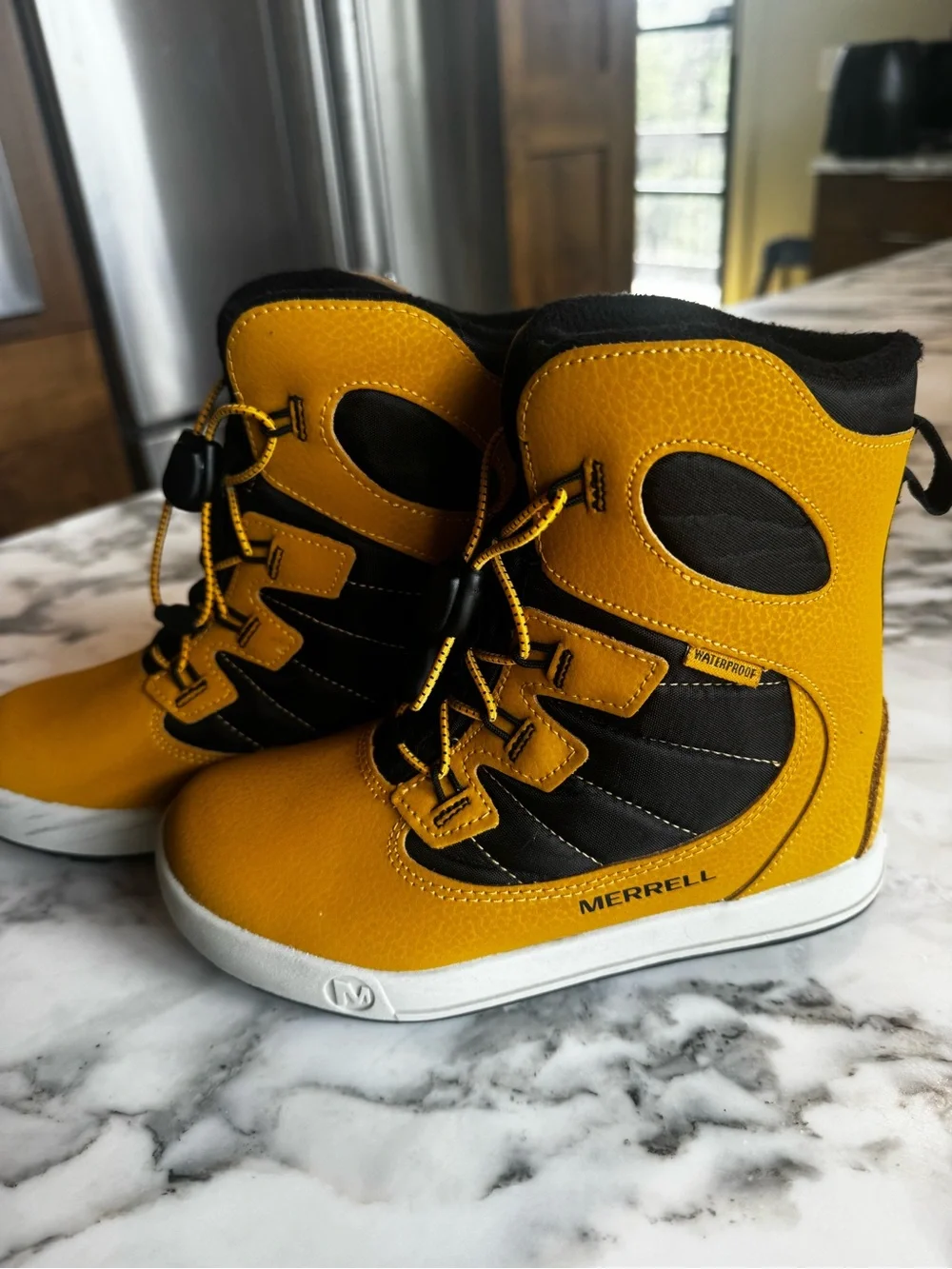 Merrell Kids Snowbank 4.0 Waterproof Snow Boots Unisex Youth size 1 rated -25F